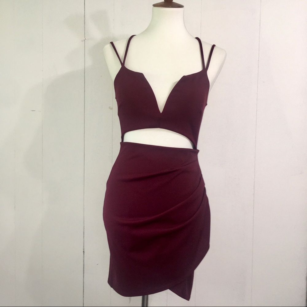 Windsor Maroon Dress